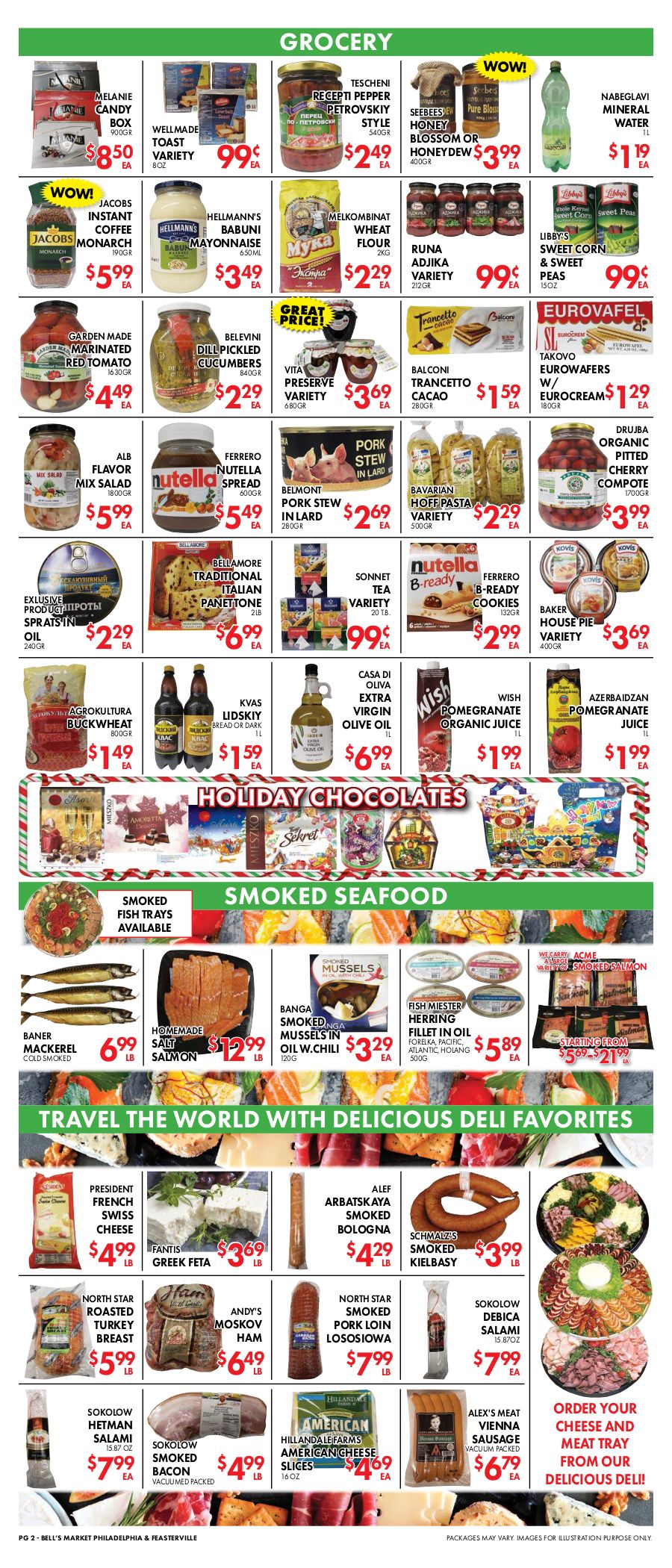 Bell's Market Thanksgiving Weekly Ad Flyer November 20 to November 26, 2020