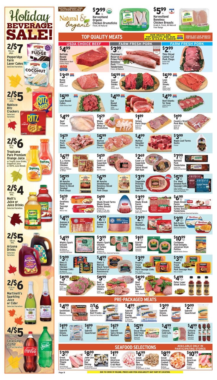 Lincoln Market Thanksgiving Weekly Ad Flyer November 20 to November 26, 2020