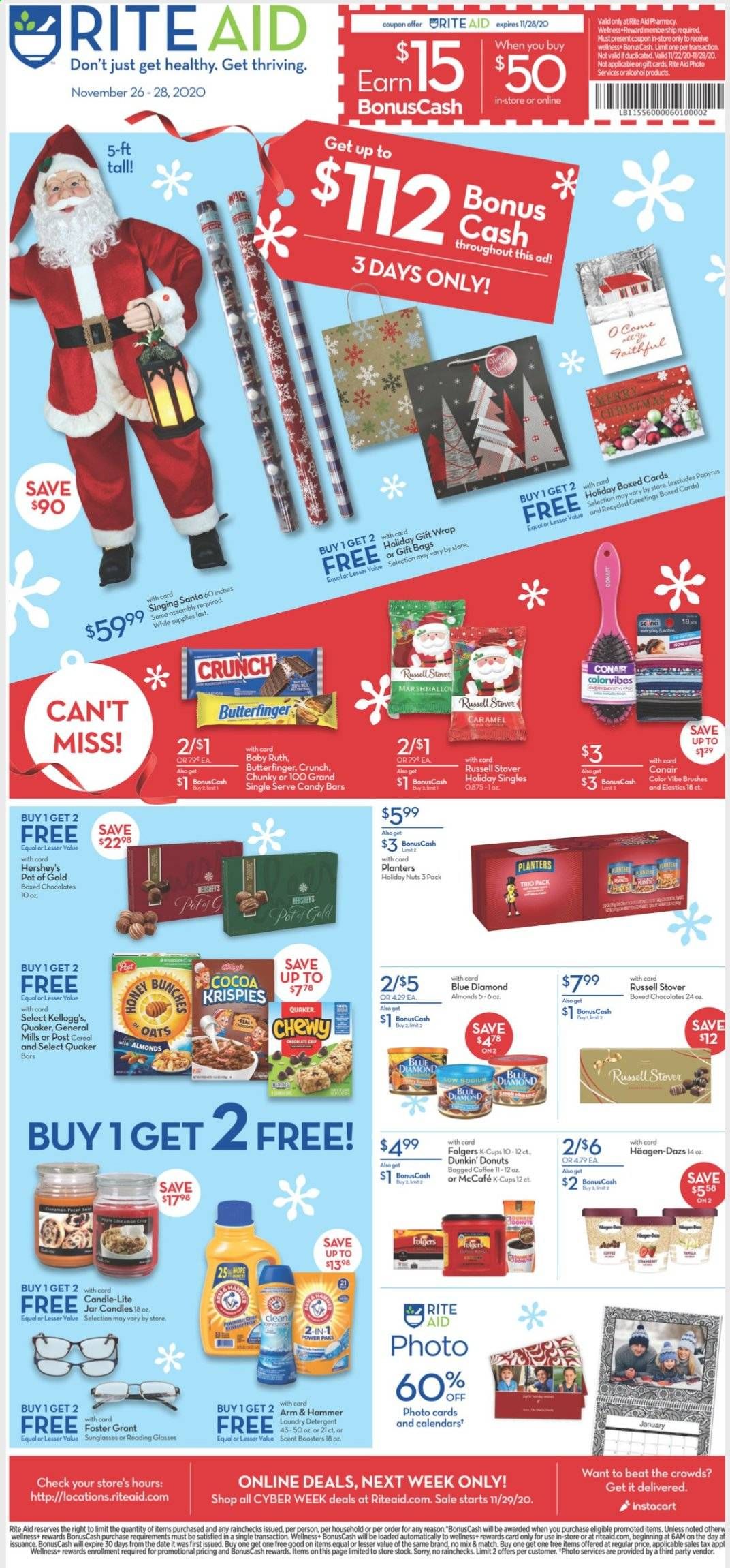 RITE AID Weekly Ad Flyer November 26 to November 28