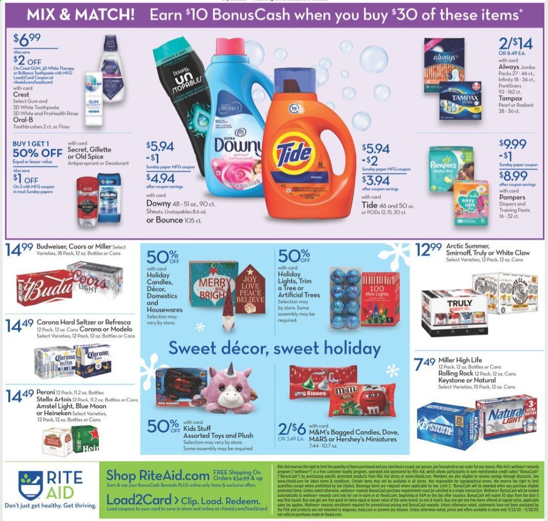 RITE AID Weekly Ad Flyer November 22 to November 28