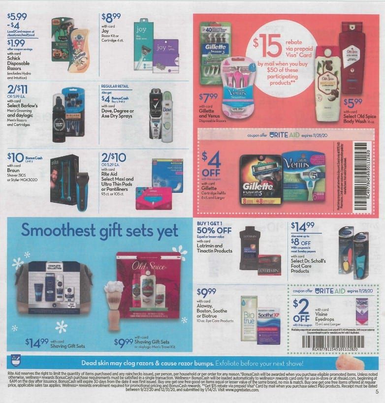 Rite Aid Weekly Ad Flyer (11/22/20 – 11/28/20): Early Rite Aid Ad Preview