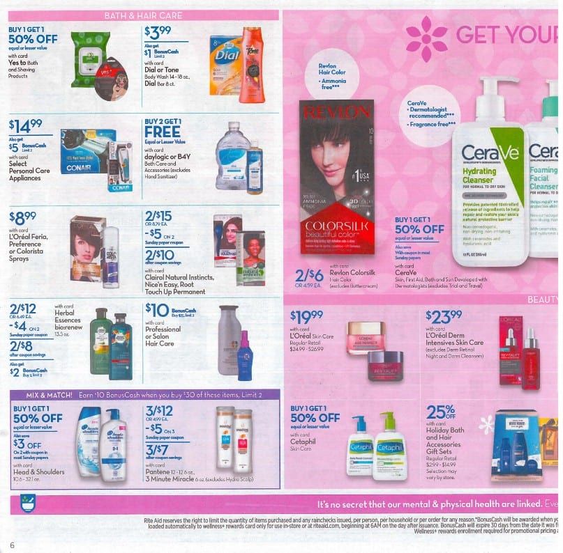 Rite Aid Weekly Ad Flyer (11/22/20 – 11/28/20): Early Rite Aid Ad Preview