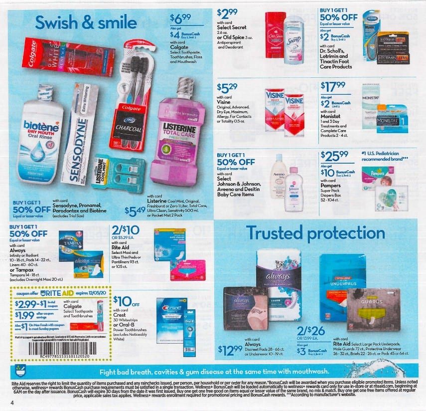 Rite Aid Weekly Ad Flyer (11/29/20 – 12/5/20): Early Rite Aid Ad Preview
