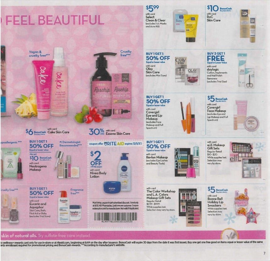 Rite Aid Weekly Ad Flyer (11/29/20 – 12/5/20): Early Rite Aid Ad Preview