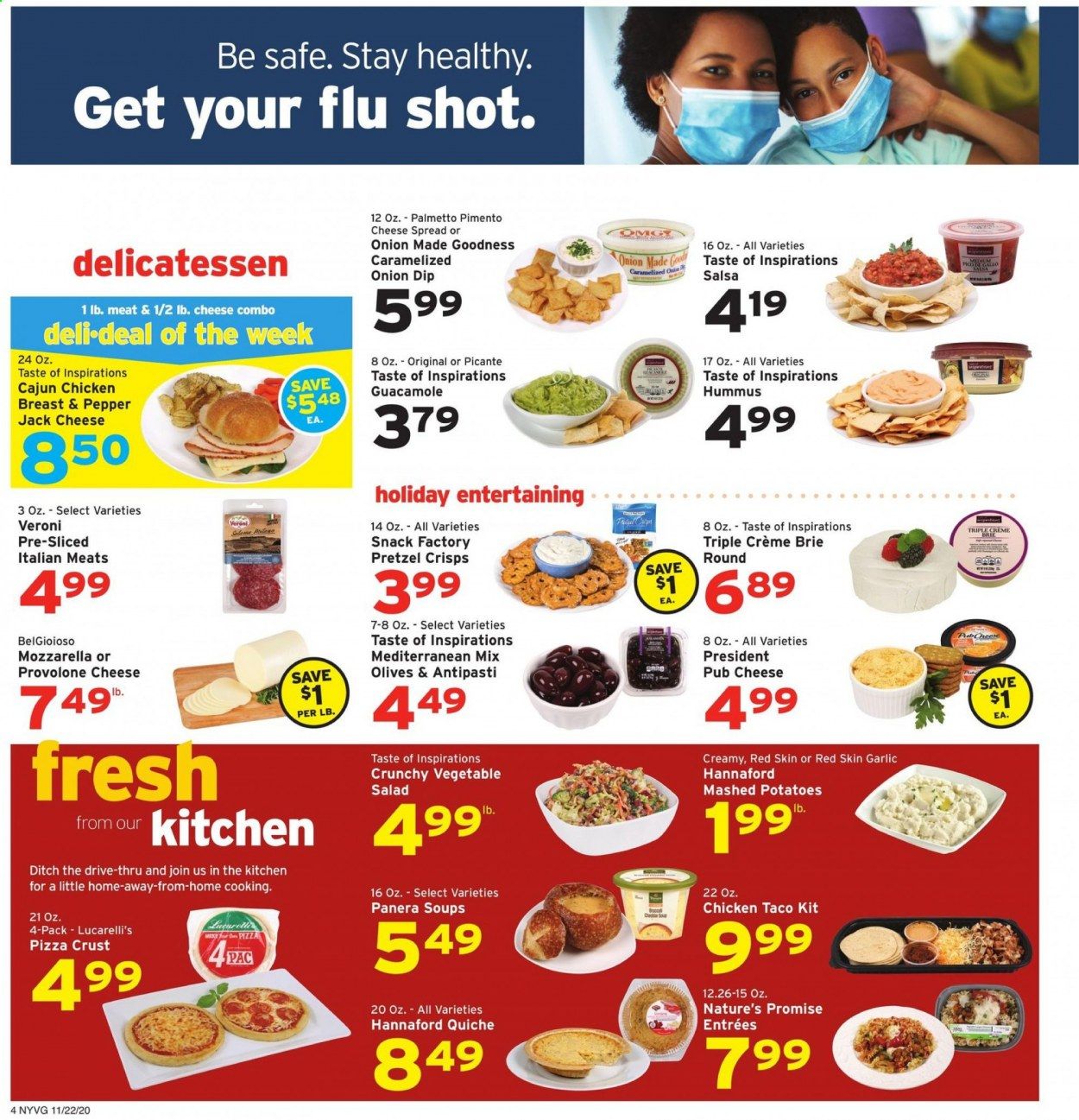 Hannaford (NY) Weekly Ad Flyer November 22 to November 28