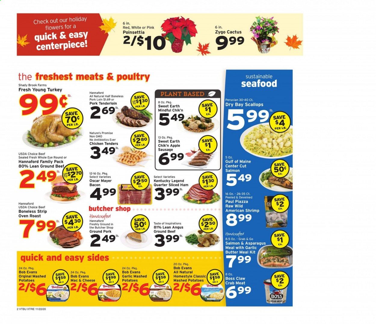 Hannaford (VT) Weekly Ad Flyer November 22 to November 28