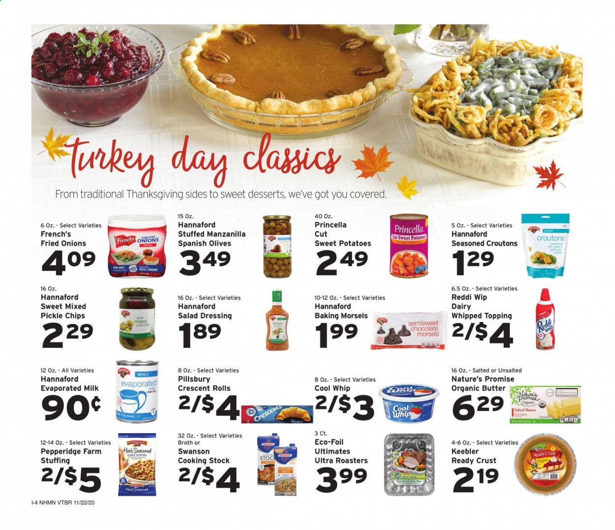 Hannaford (NH) Weekly Ad Flyer November 22 to November 28