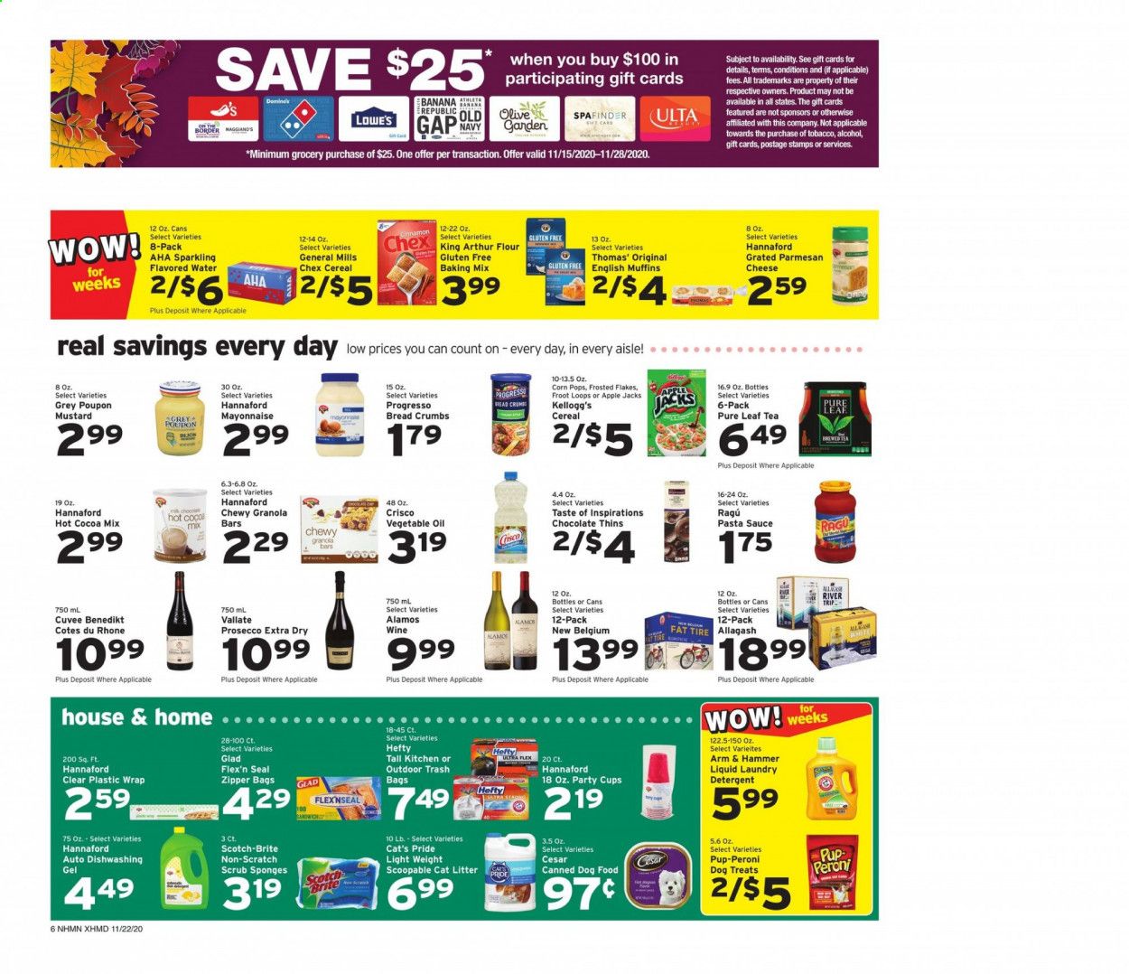 Hannaford (NH) Weekly Ad Flyer November 22 to November 28