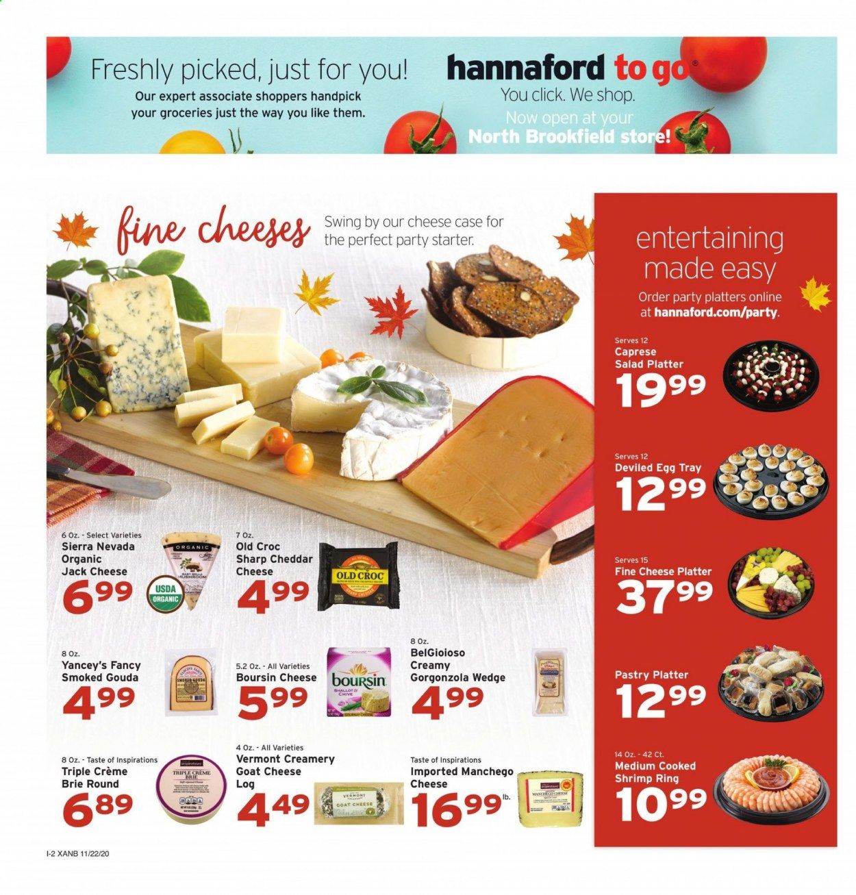 Hannaford (MA) Weekly Ad Flyer November 22 to November 28