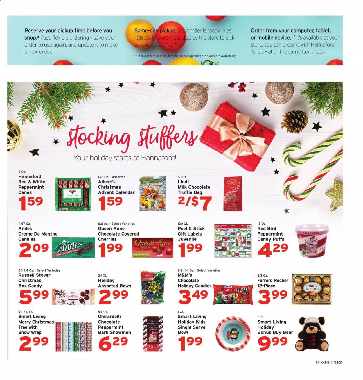Hannaford (MA) Weekly Ad Flyer November 22 to November 28