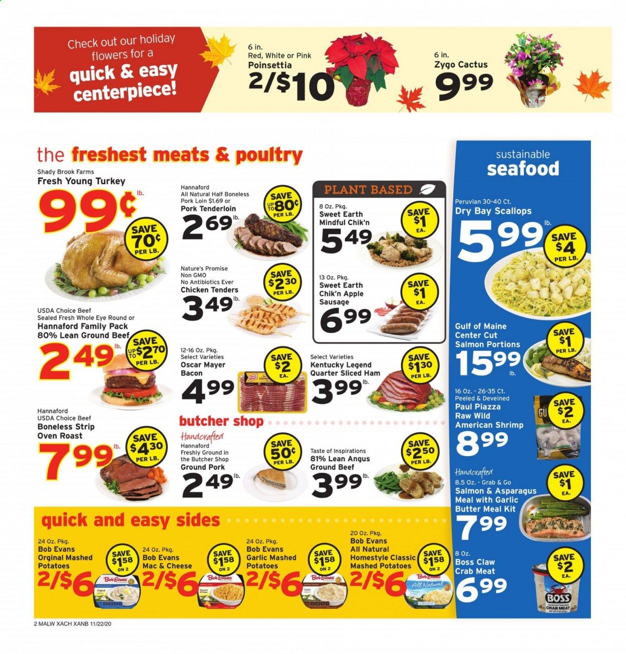 Hannaford (MA) Weekly Ad Flyer November 22 to November 28