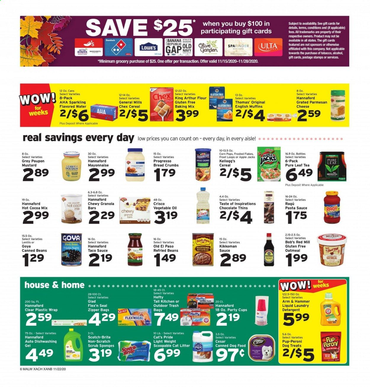 Hannaford (MA) Weekly Ad Flyer November 22 to November 28