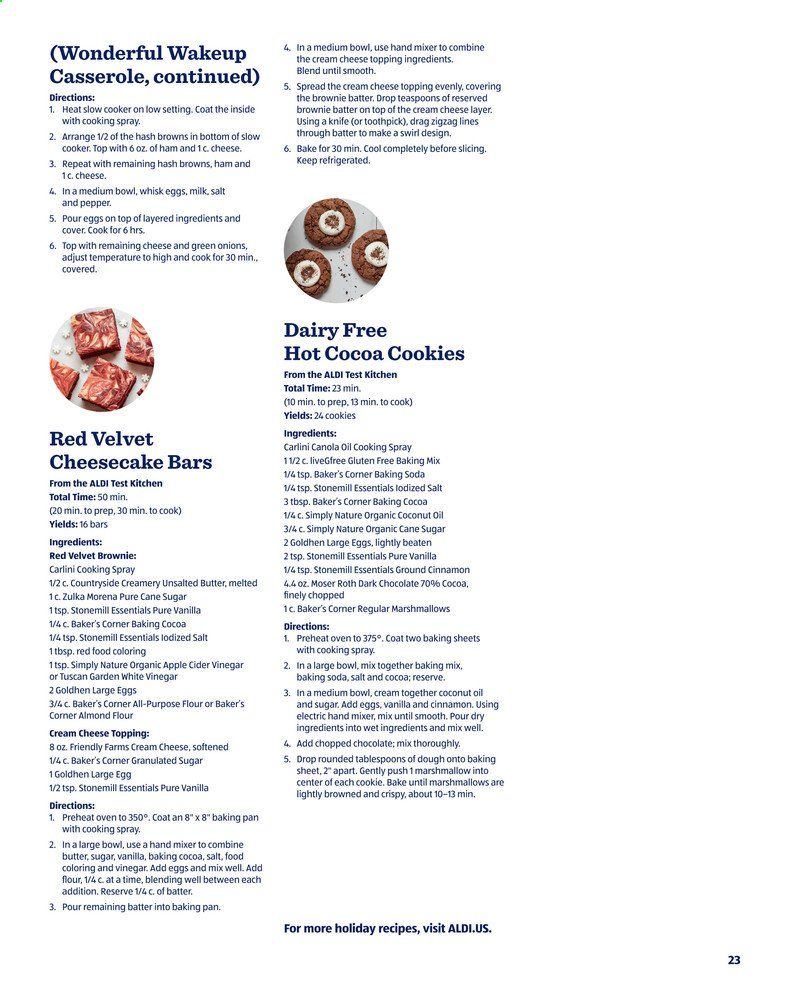 ALDI Weekly Ad Flyer November 18 to December 25