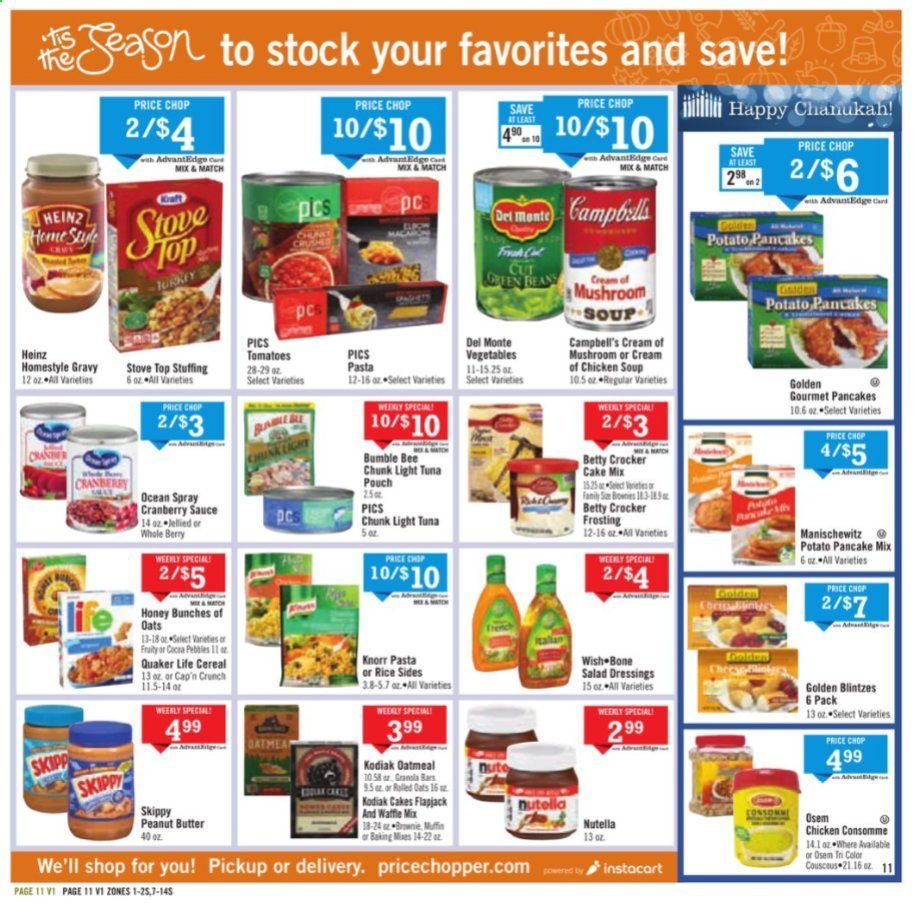 Price Chopper (CT, MA, NH, NY, PA, VT) Weekly Ad Flyer November 22 to November 29