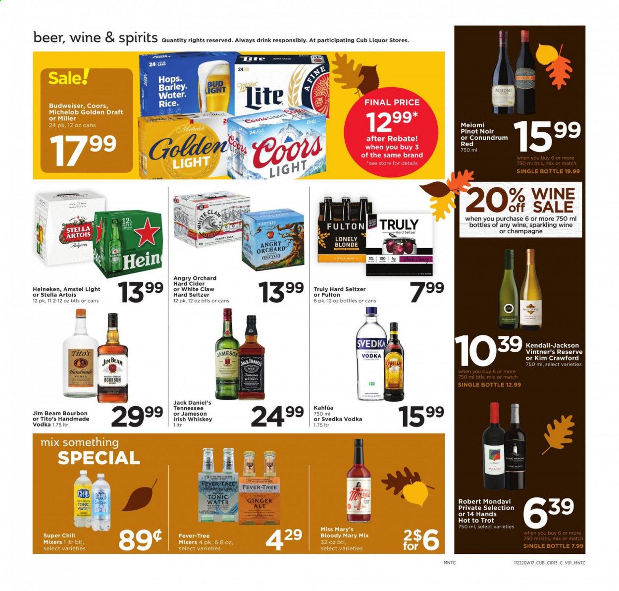 Cub Foods Weekly Ad Flyer November 22 to November 28