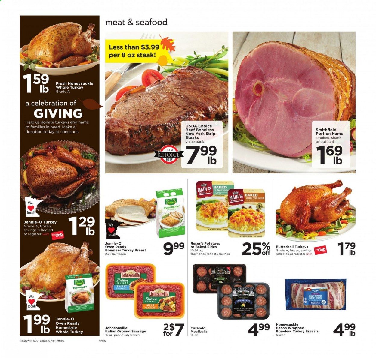 Cub Foods Weekly Ad Flyer November 22 to November 28