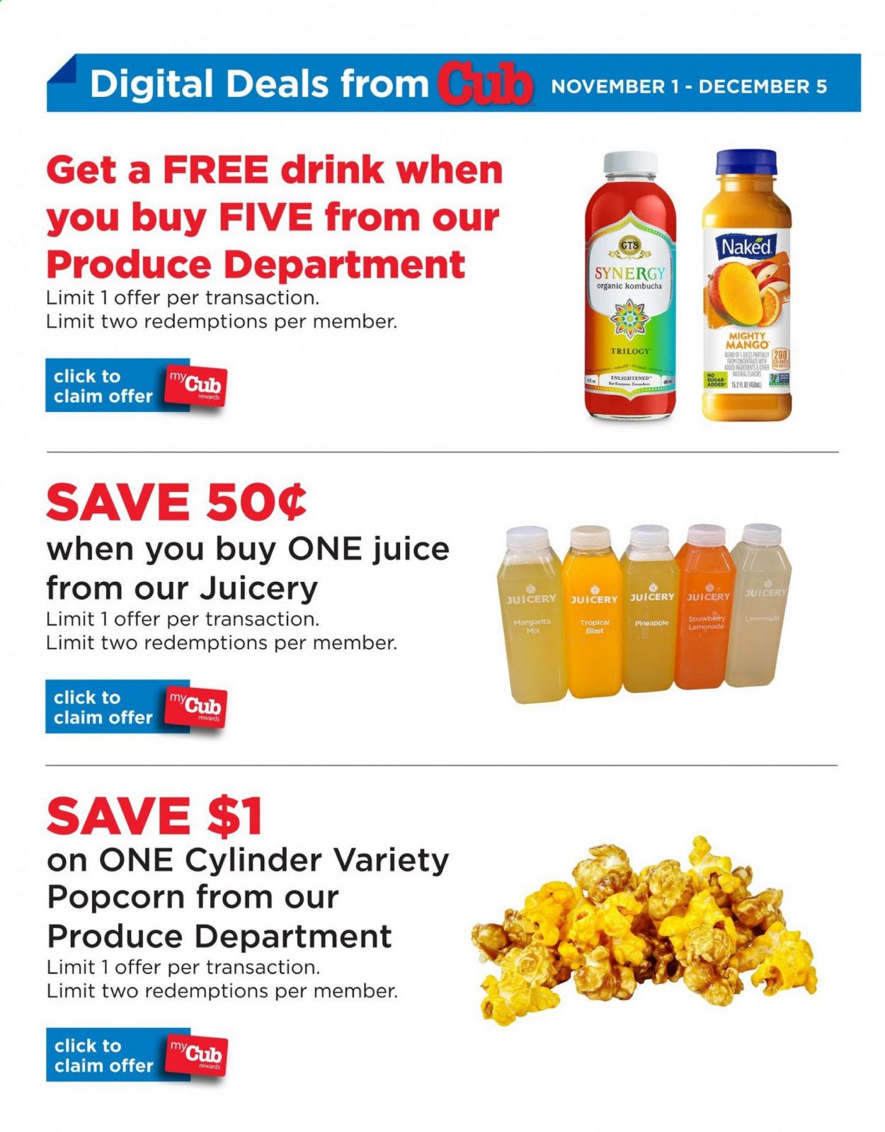 Cub Foods Weekly Ad Flyer November 1 to December 5