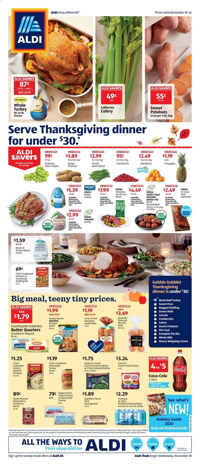 ALDI Weekly Ad Flyer November 18 to November 24