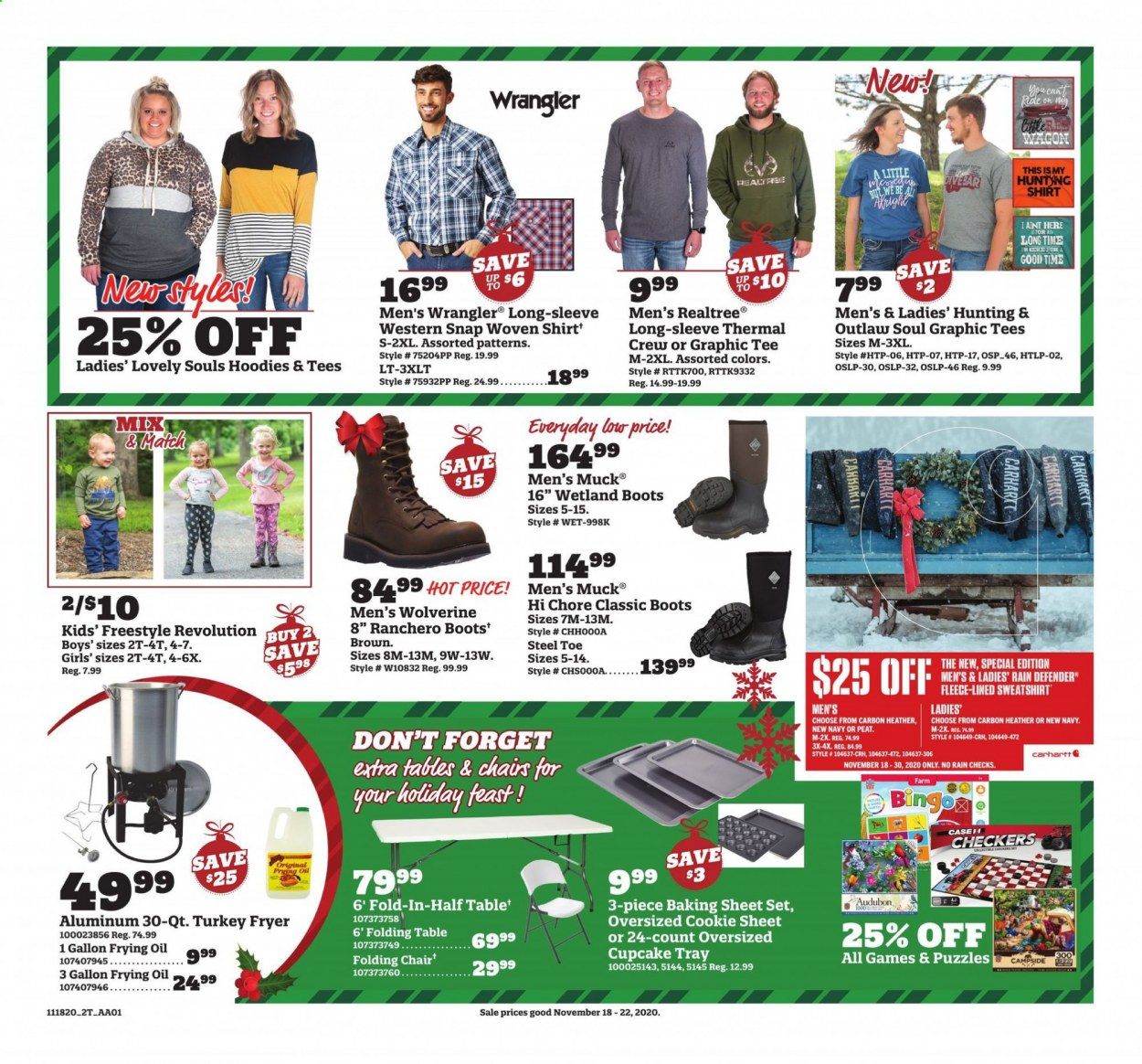 Orscheln Farm and Home Weekly Ad Flyer November 18 to November 22