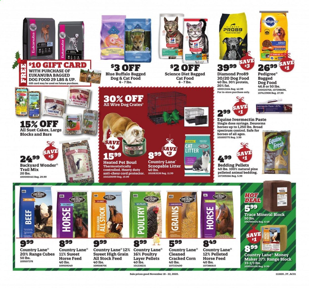 Orscheln Farm and Home Weekly Ad Flyer November 18 to November 22