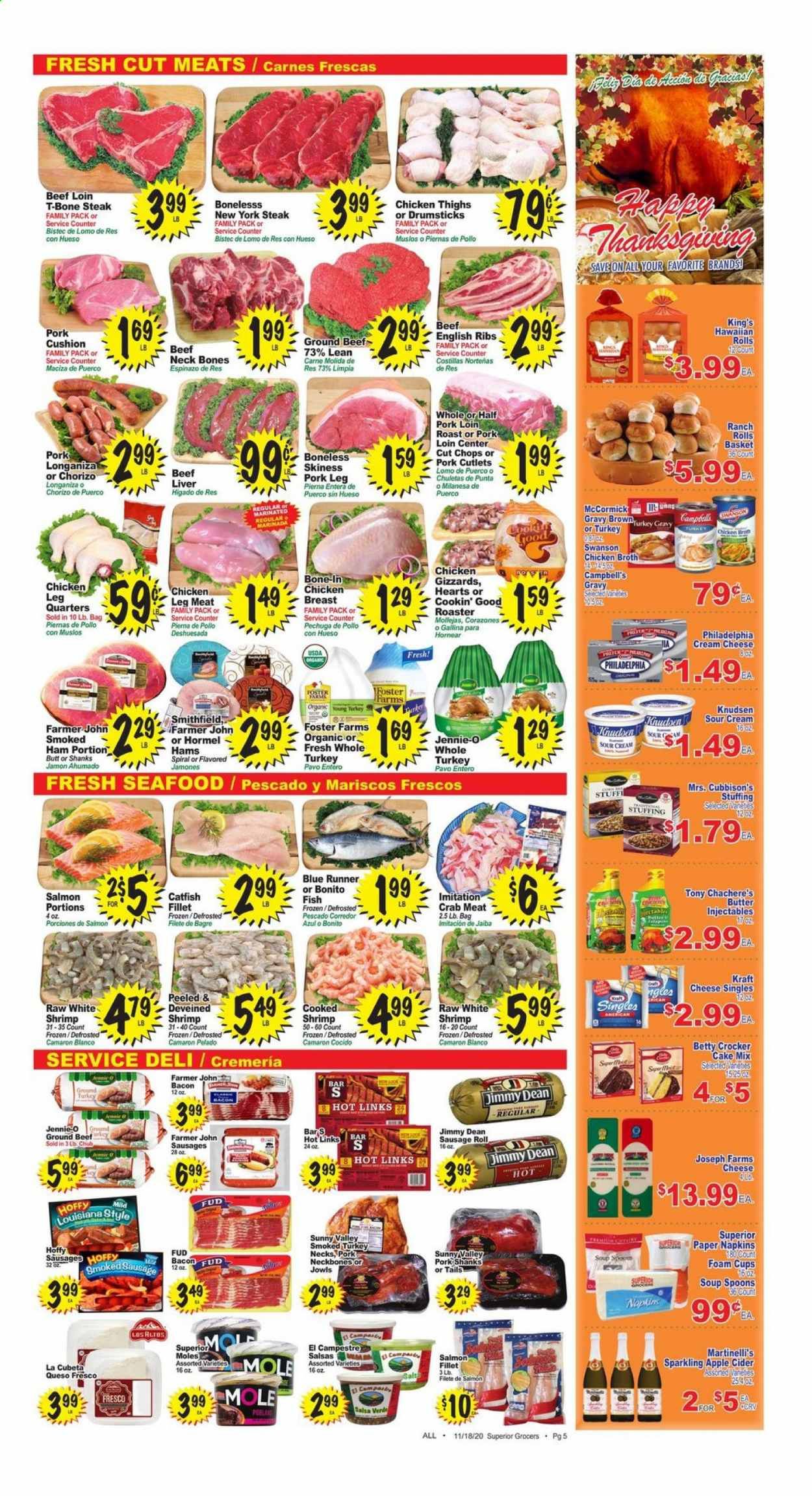 Superior Grocers Weekly Ad Flyer November 18 to November 24
