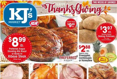 KJ´s Market (GA, SC) Weekly Ad Flyer November 18 to December 1