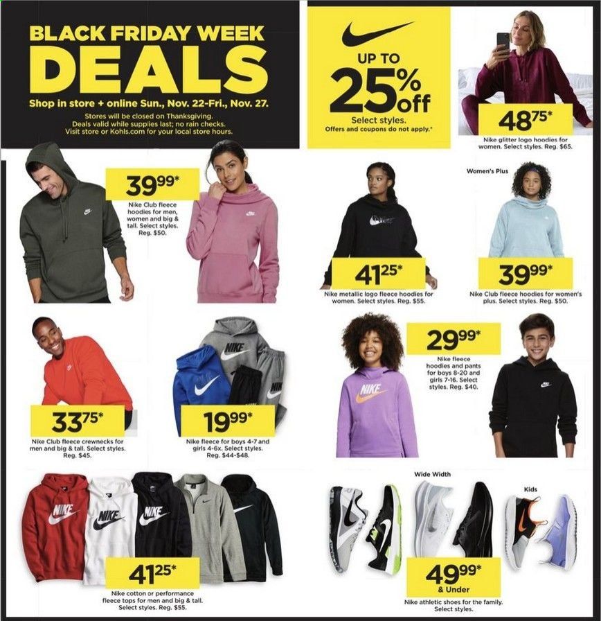 Kohl's Weekly Ad Flyer November 22 to November 27