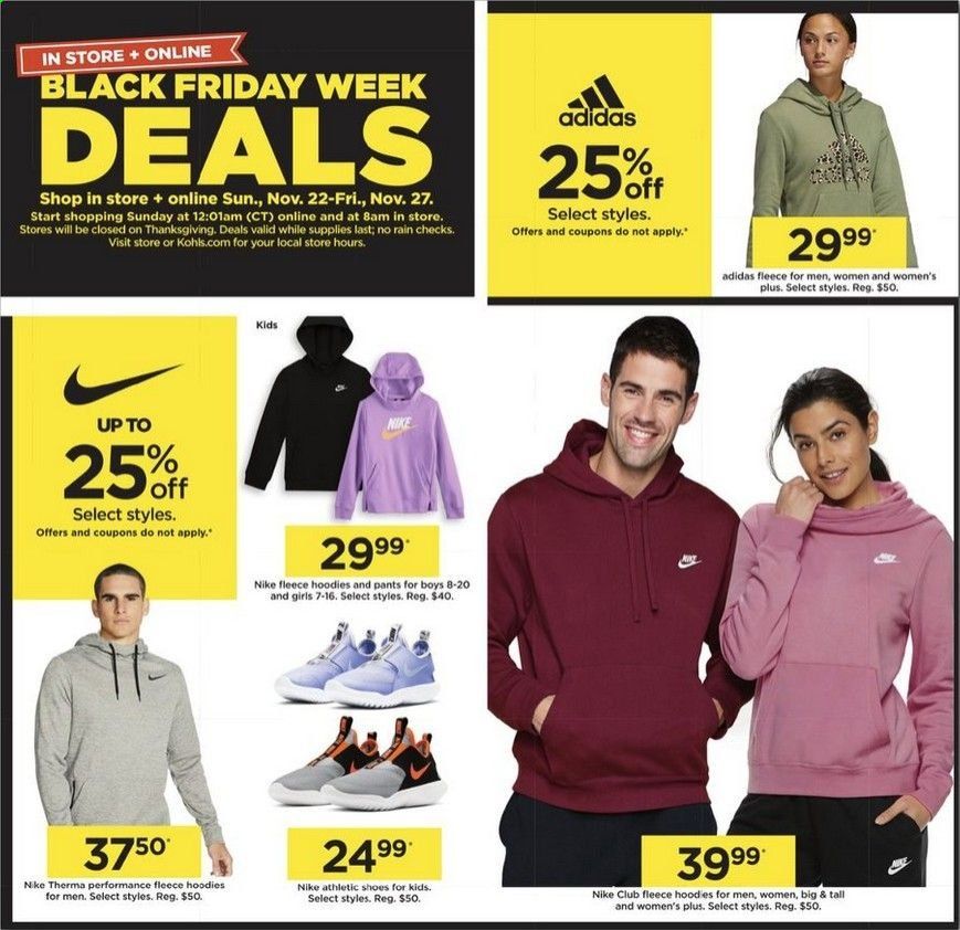 Kohl's Weekly Ad Flyer November 22 to November 27