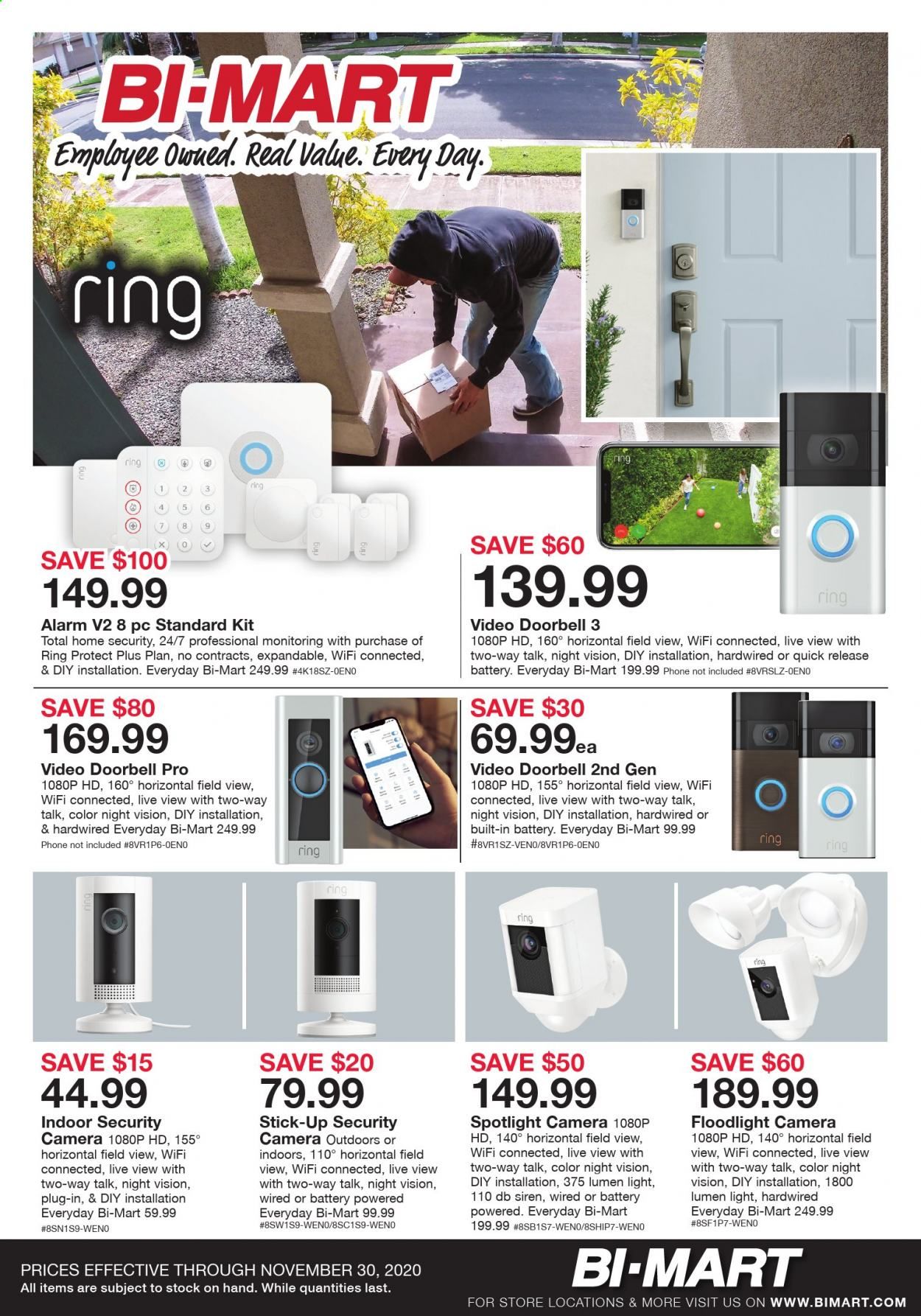 Bi-Mart Weekly Ad Flyer November 20 to November 30