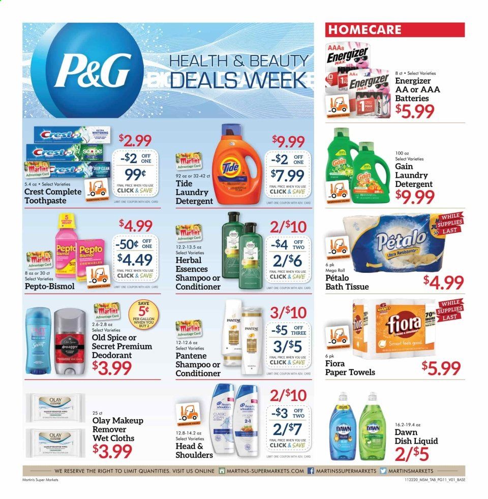 Martin’s Weekly Ad Flyer November 22 to November 28