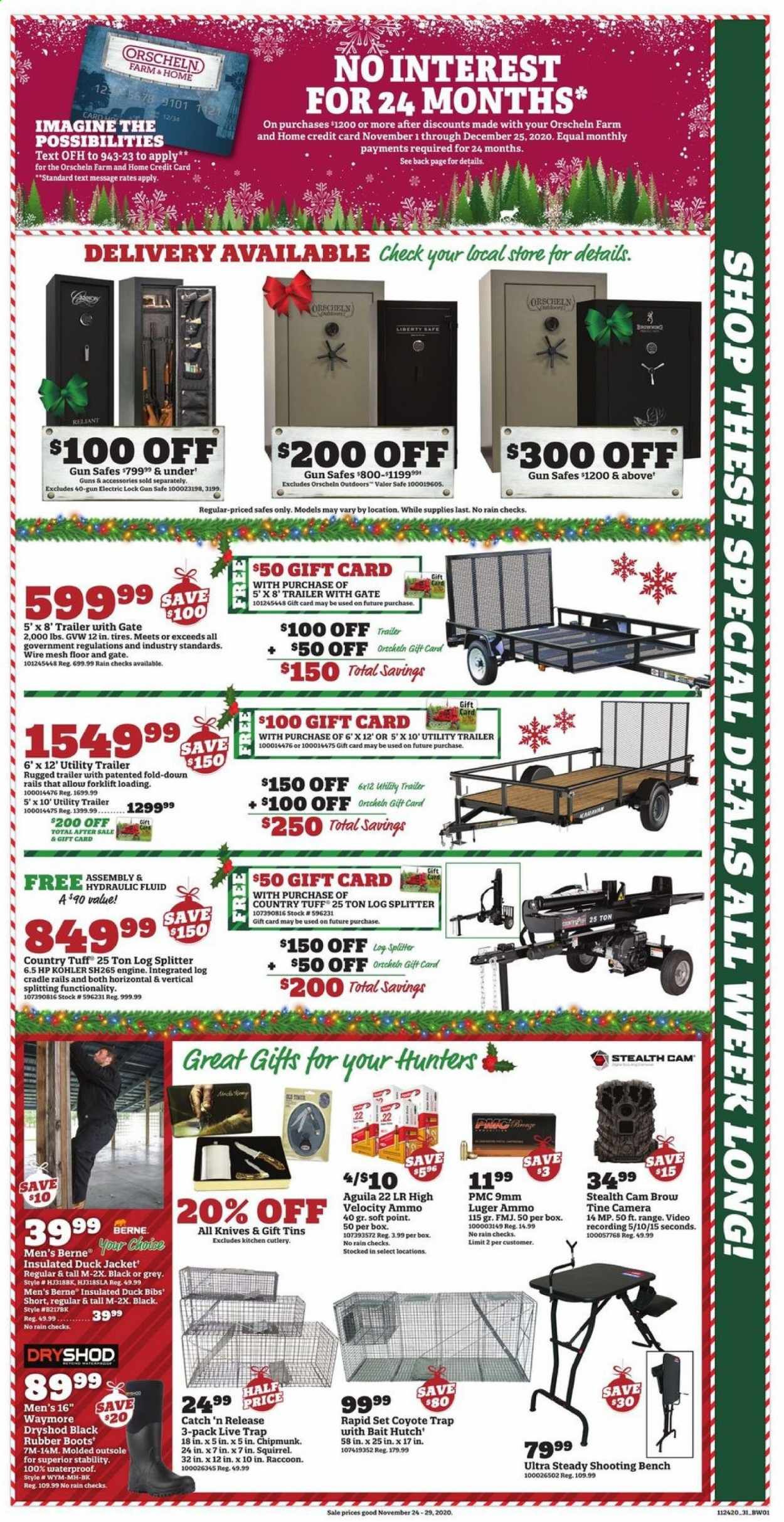 Orscheln Farm and Home Weekly Ad Flyer November 24 to November 29
