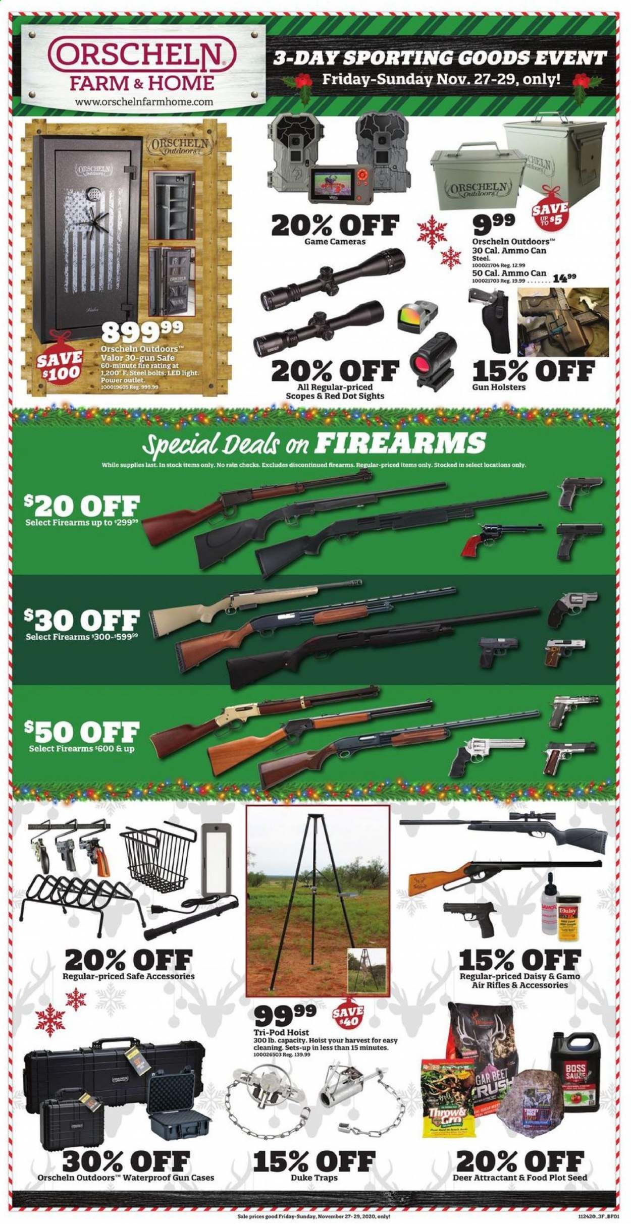 Orscheln Farm and Home Weekly Ad Flyer November 24 to November 29