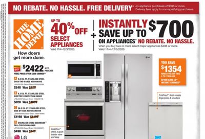 The Home Depot Weekly Ad Flyer November 16 to November 25