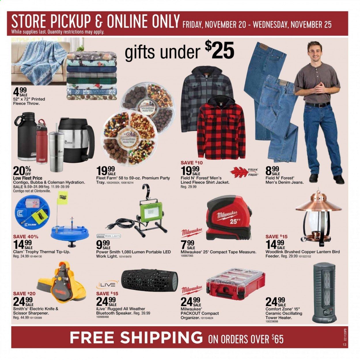 Fleet Farm Weekly Ad Flyer November 20 to November 25
