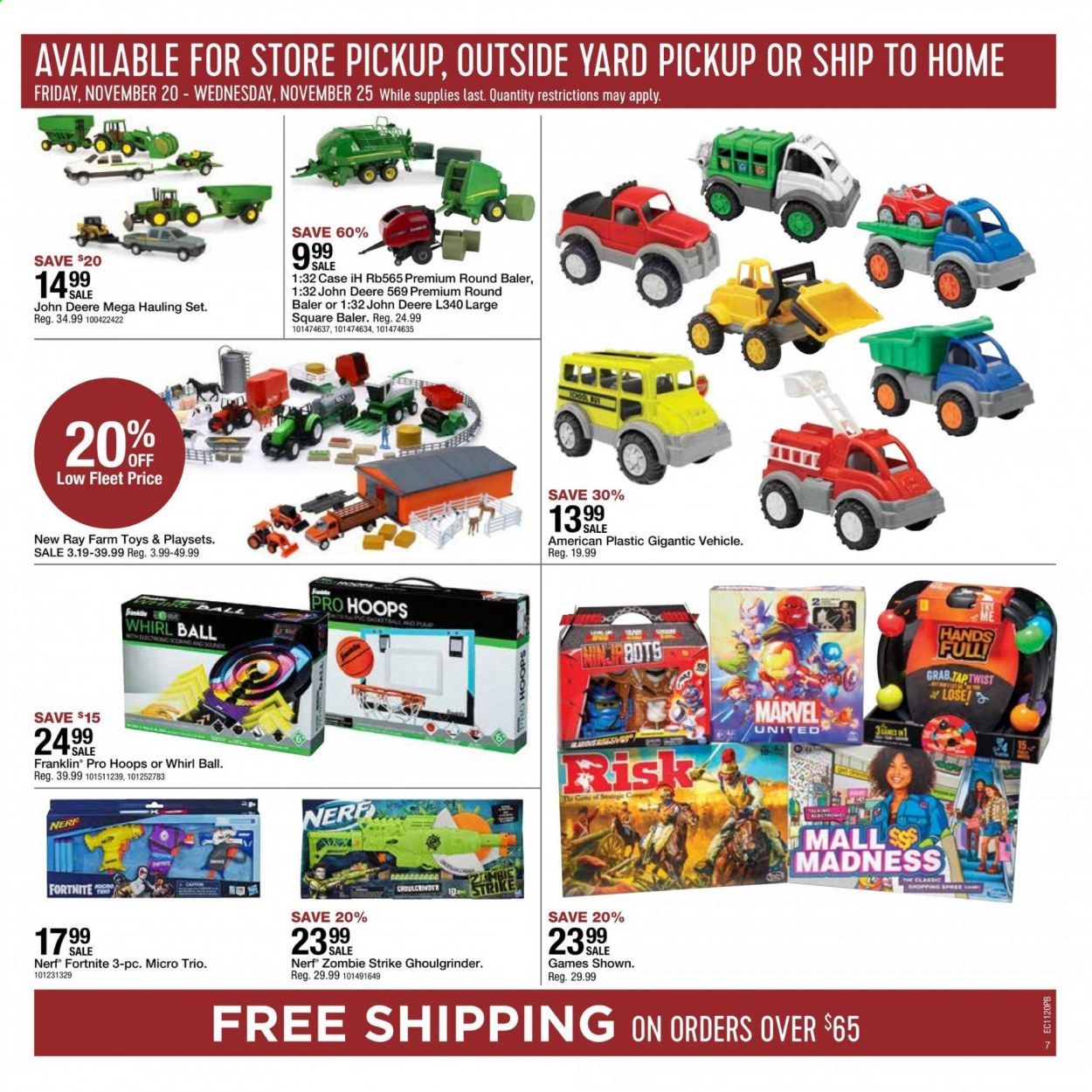 Fleet Farm Weekly Ad Flyer November 20 to November 25