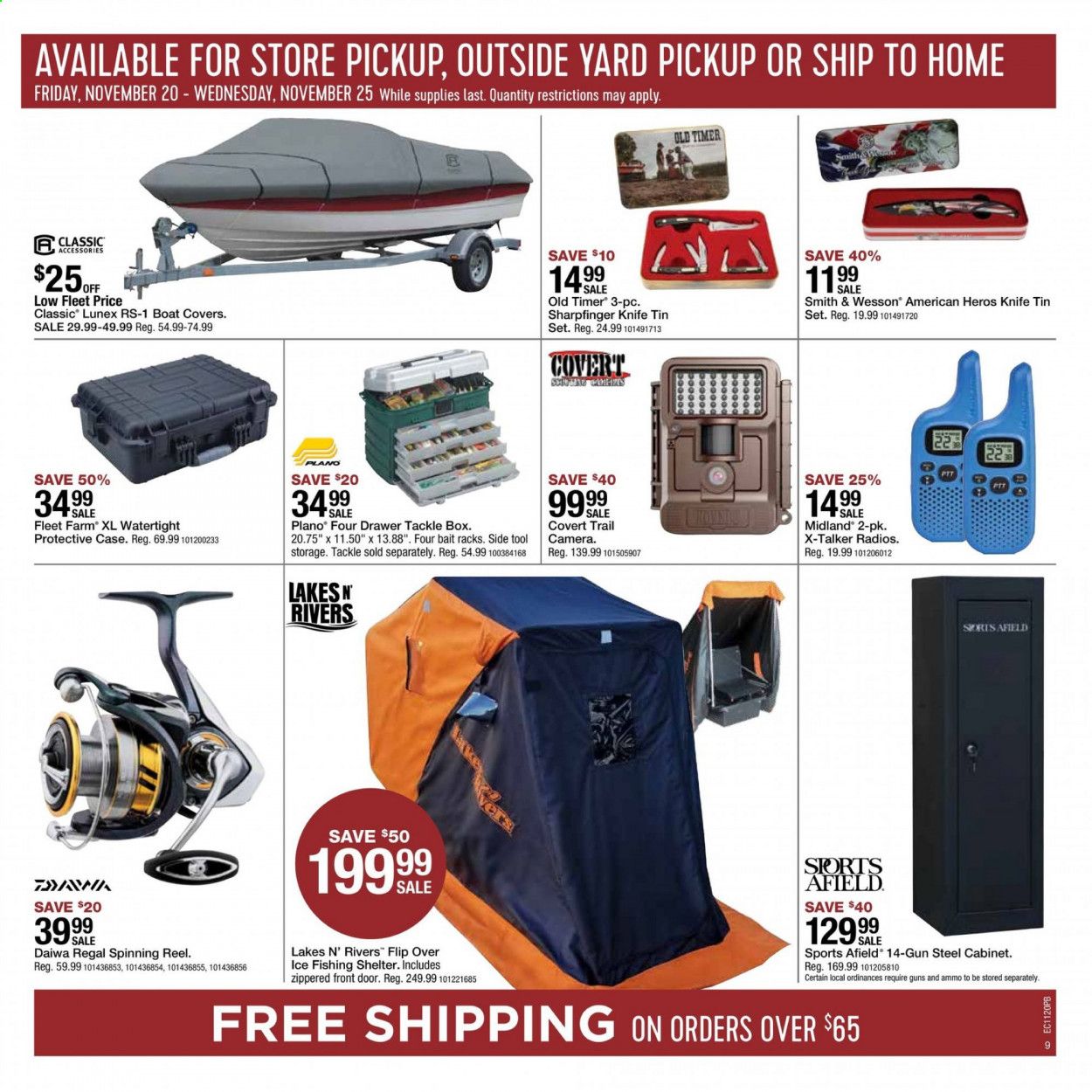 Fleet Farm Weekly Ad Flyer November 20 to November 25