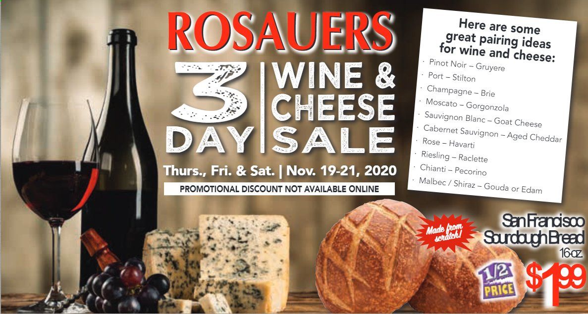 Rosauers Weekly Ad Flyer November 19 to November 21