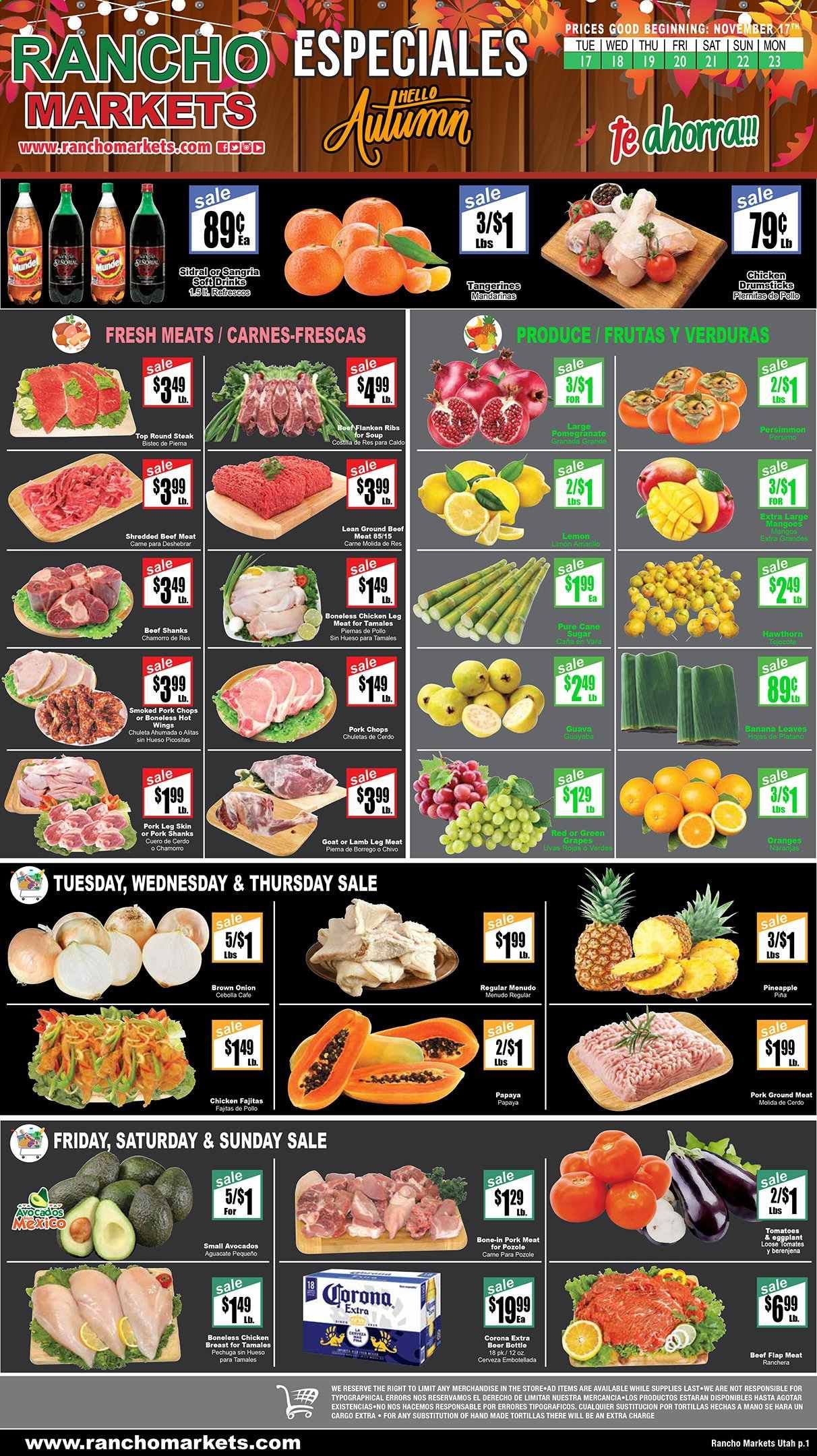 Rancho Markets Weekly Ad Flyer November 17 to November 23