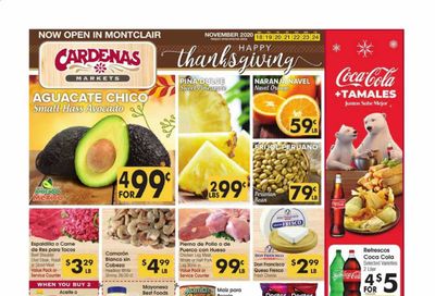 Cardenas (CA, NV) Weekly Ad Flyer November 18 to November 24