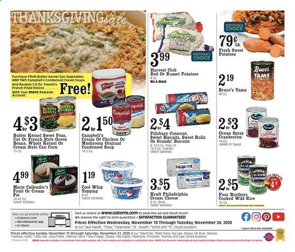 Coborn's (MN, SD) Weekly Ad Flyer November 18 to November 24