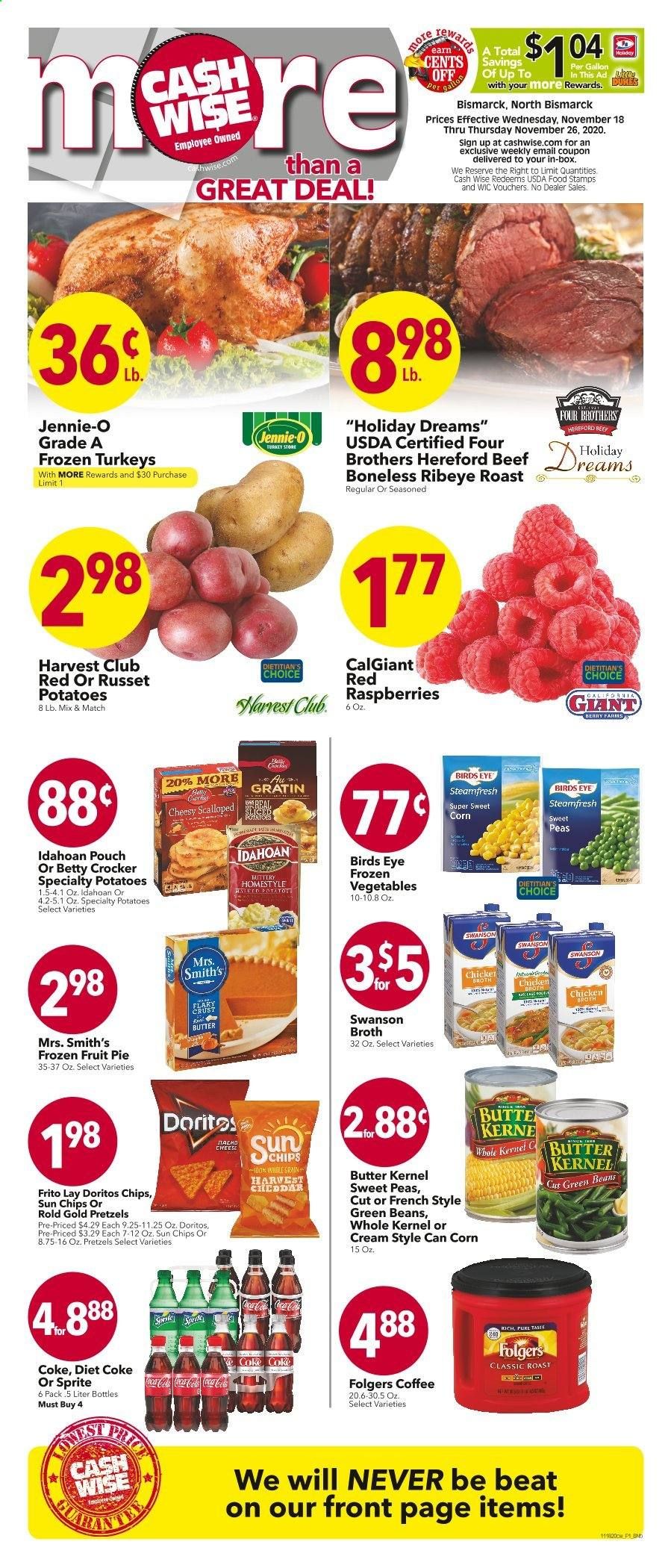 Cash Wise (MN, ND) Weekly Ad Flyer November 18 to November 26
