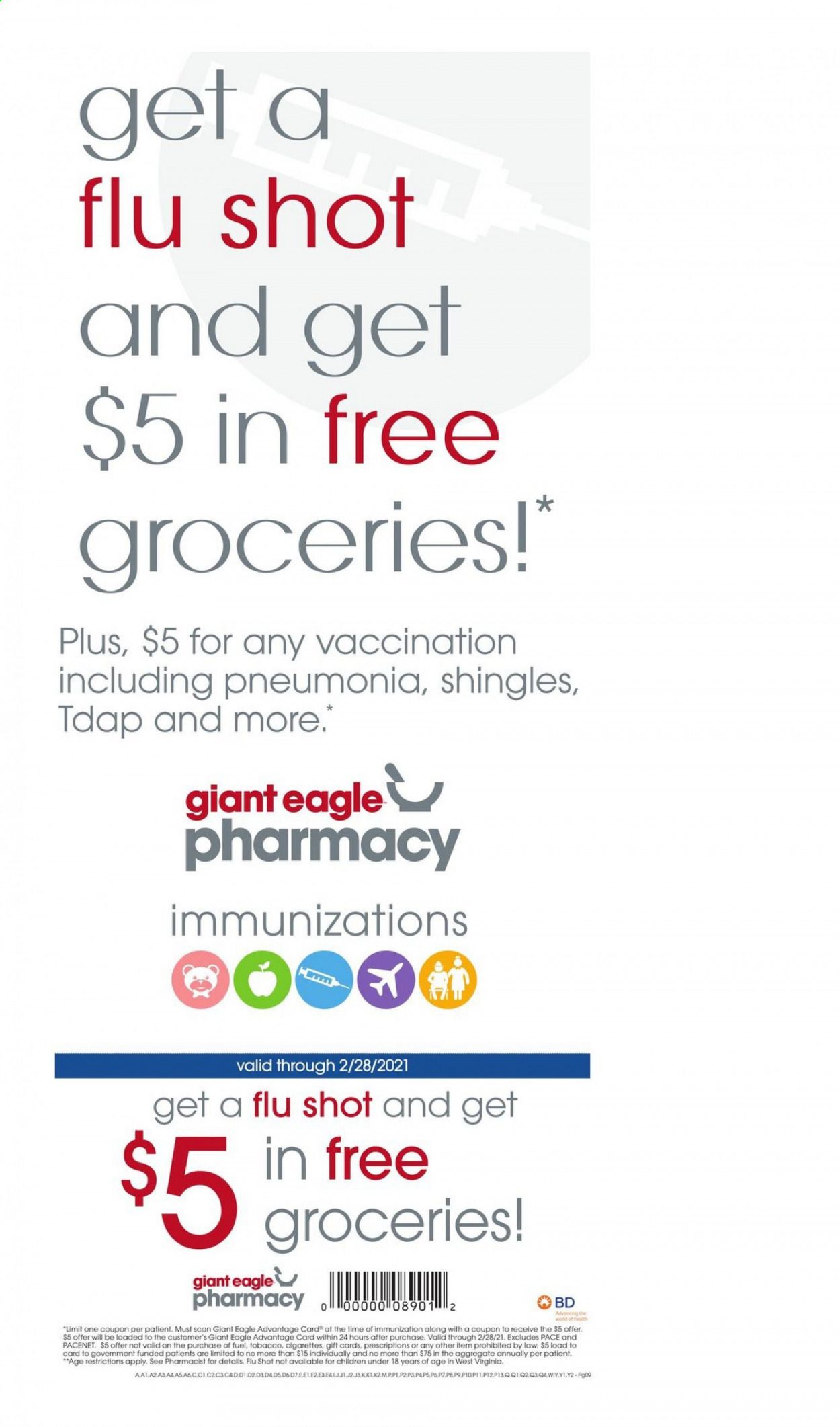 Giant Eagle (IN, MD, OH, PA, WV) Weekly Ad Flyer November 19 to November 25