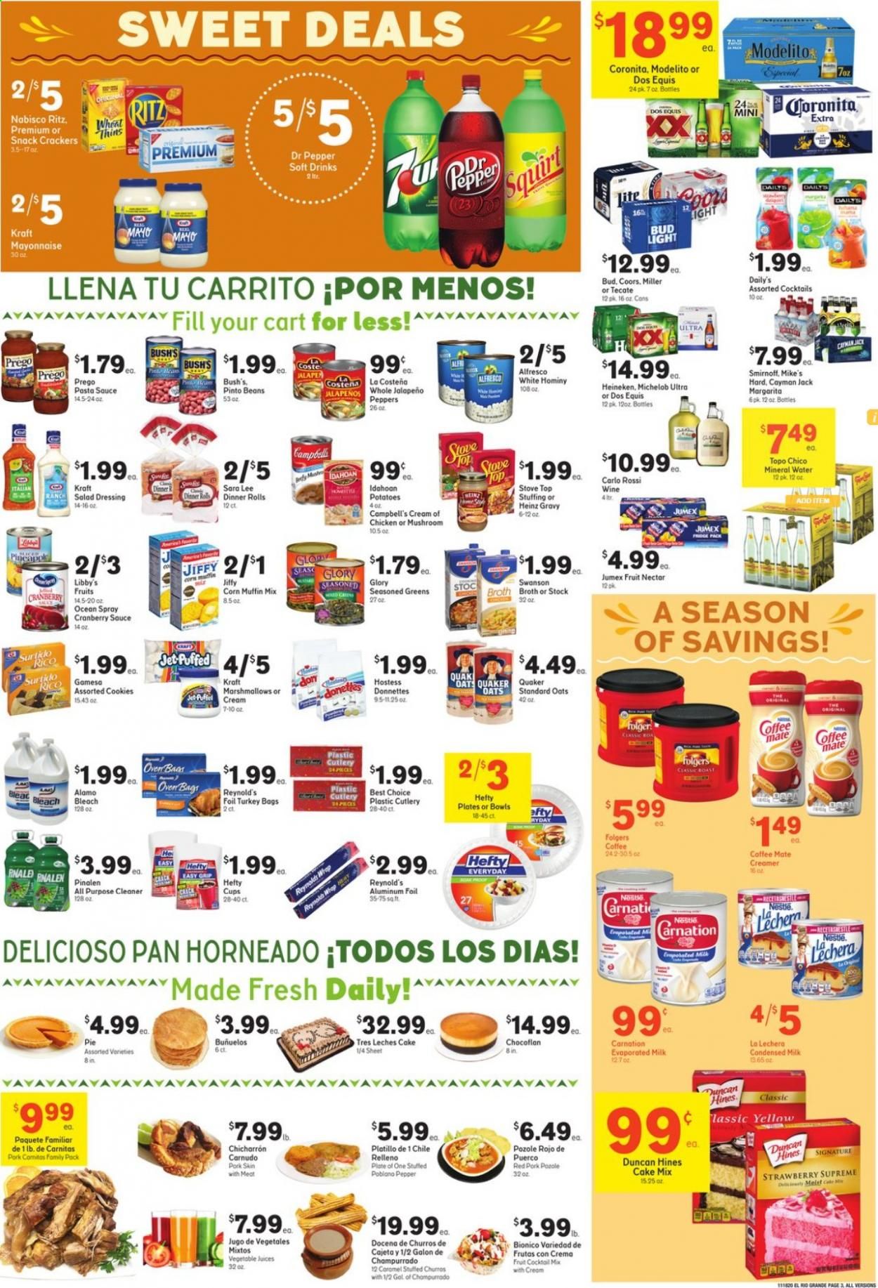 El Rio Grande (10, 21, 25, 30, 34, 53, 90) Weekly Ad Flyer November 18 to November 26