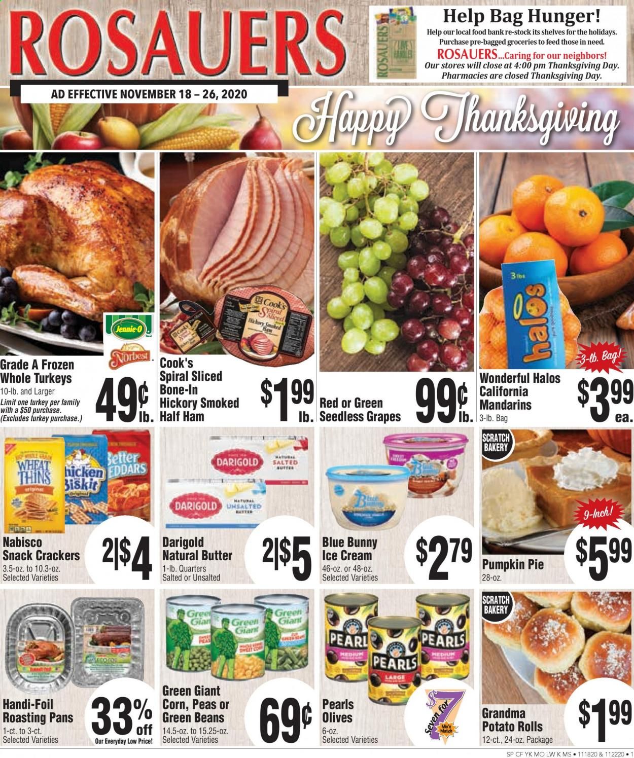 Rosauers Weekly Ad Flyer November 18 to November 26