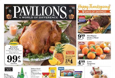 Pavilions (CA) Weekly Ad Flyer November 18 to November 26