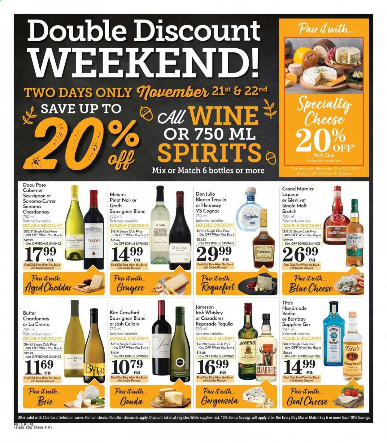 Pavilions (CA) Weekly Ad Flyer November 18 to November 26