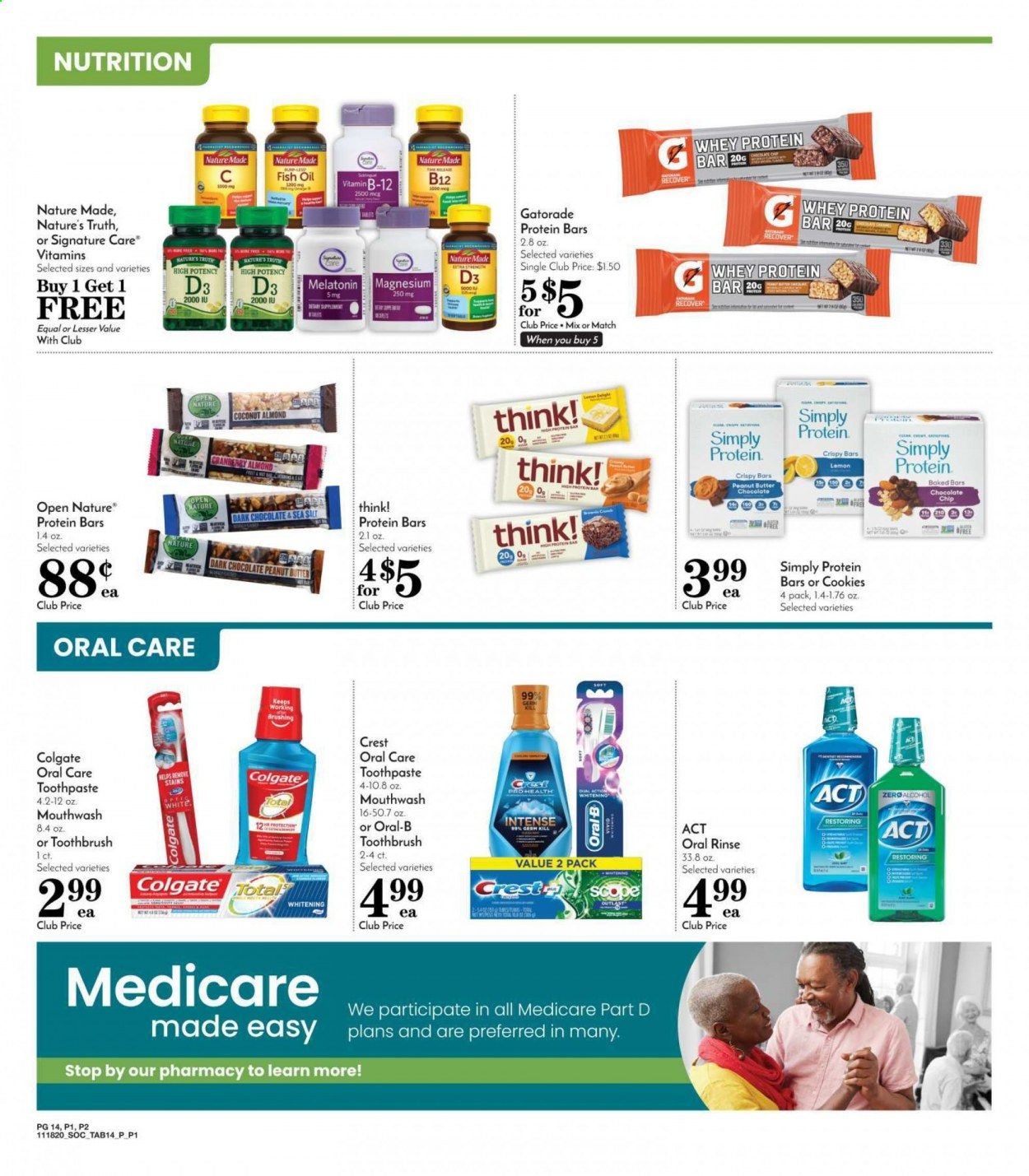 Pavilions (CA) Weekly Ad Flyer November 18 to November 26