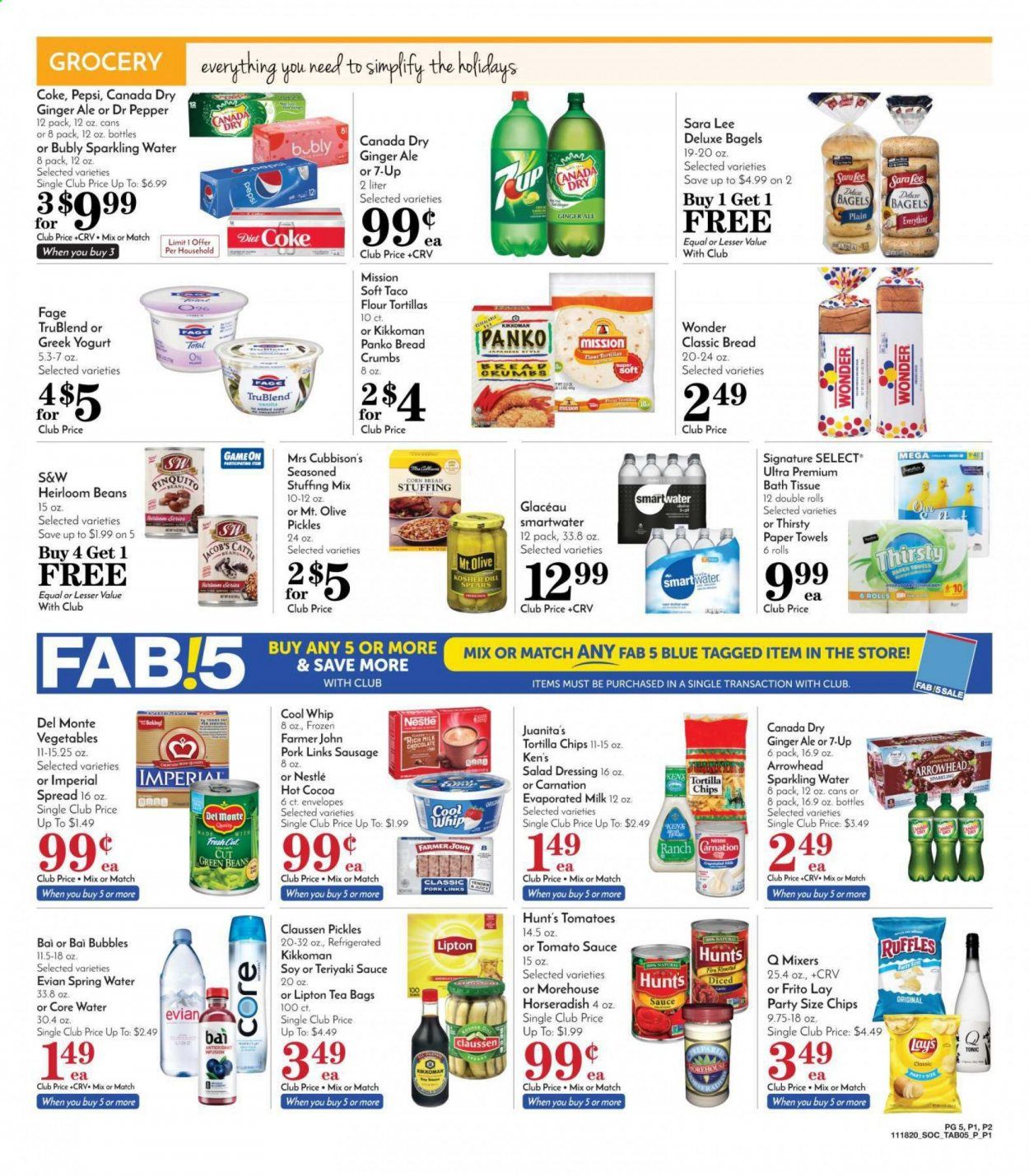 Pavilions (CA) Weekly Ad Flyer November 18 to November 26
