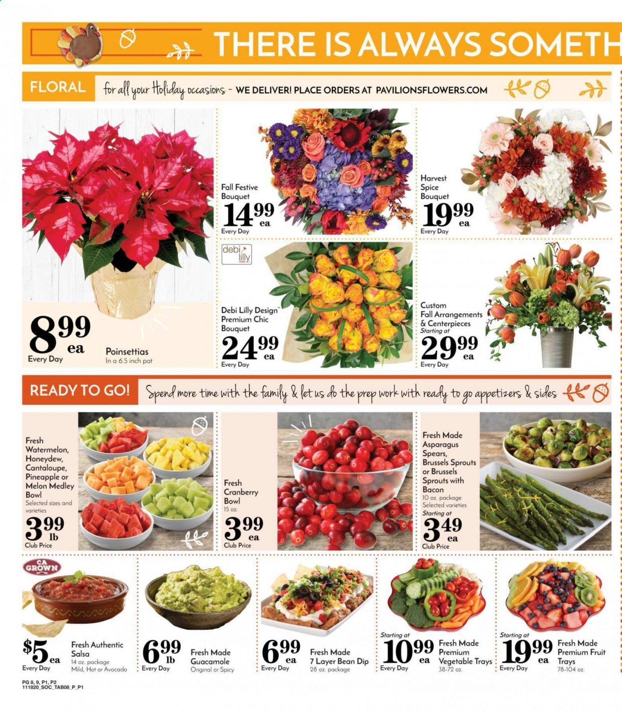 Pavilions (CA) Weekly Ad Flyer November 18 to November 26