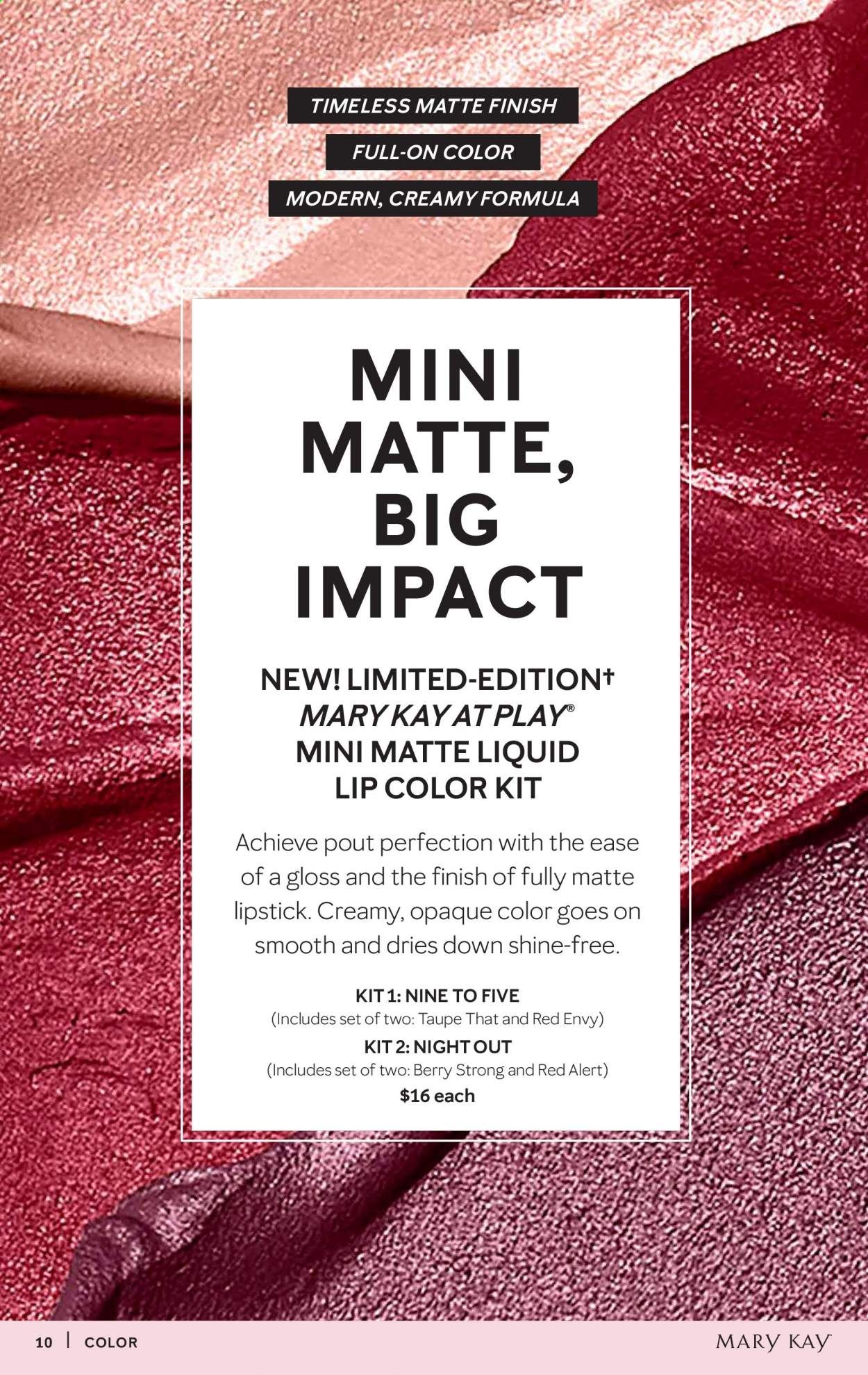 Mary Kay Weekly Ad Flyer November 16 to February 15
